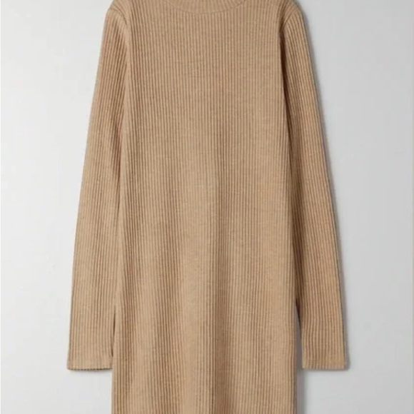 Aritzia Group by Babaton Victoria Turtleneck Sweater Dress Size M - Picture 3 of 7